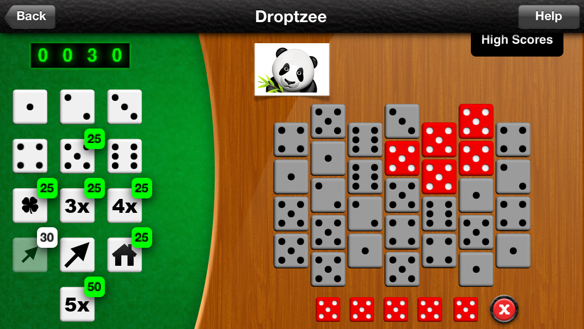 Droptzee screenshot